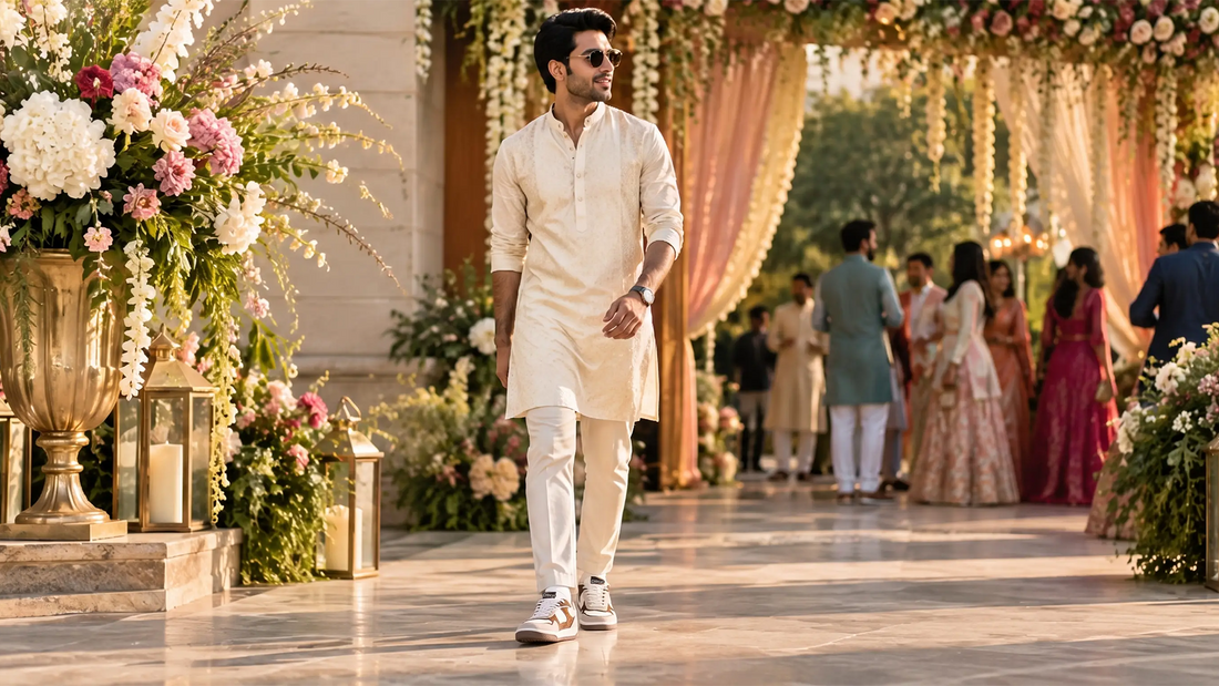 Sneakers for Wedding Season: Festive Outfits That Still Feel Comfortable