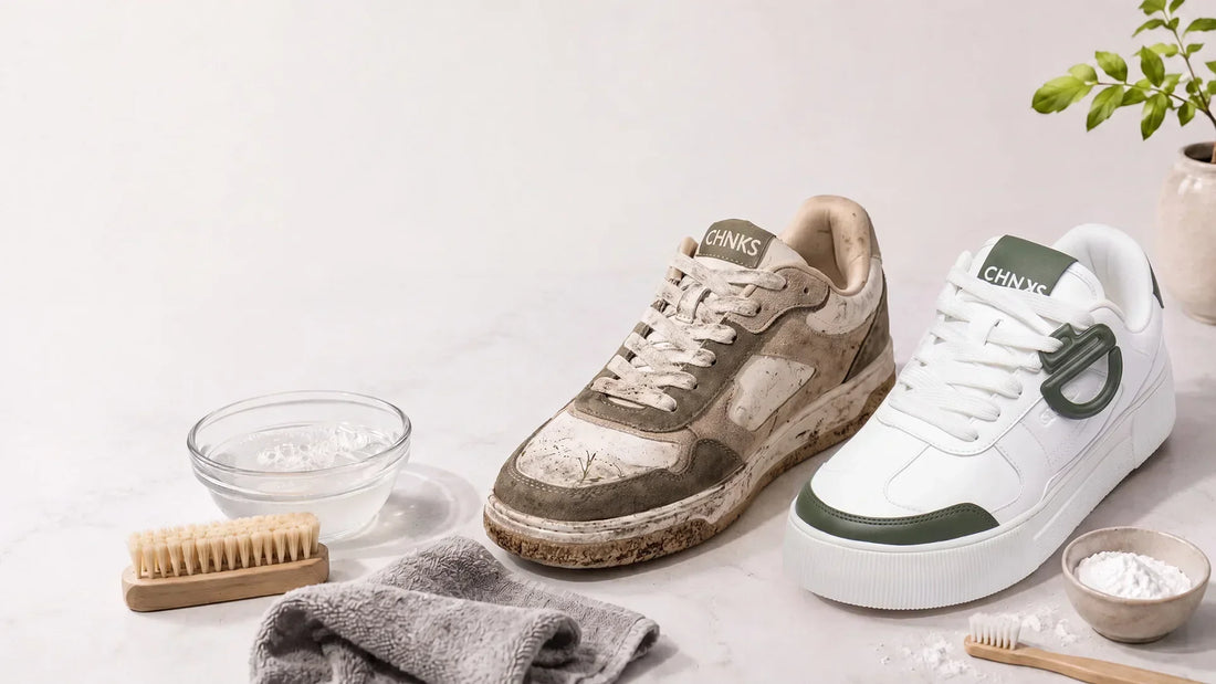 How to Clean White Sneakers at Home