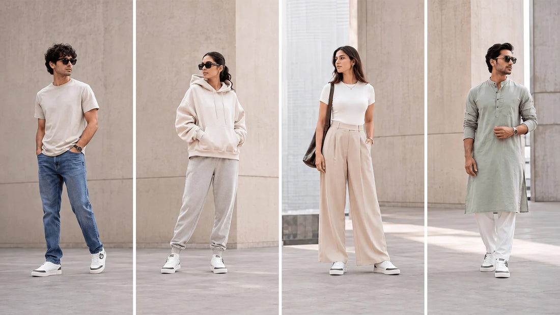 What to Wear With White Sneakers