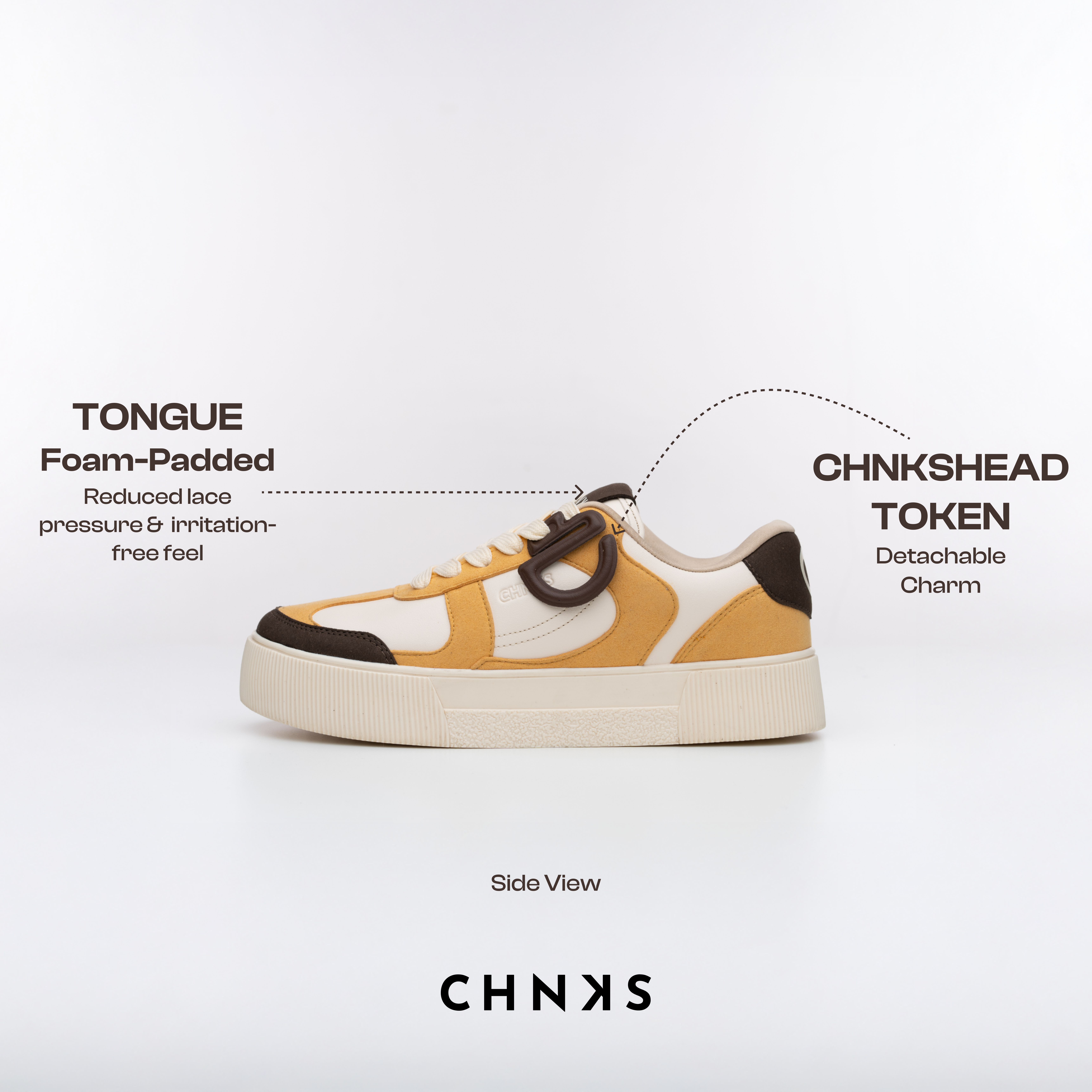 chnks002 sneaker side view comfort design